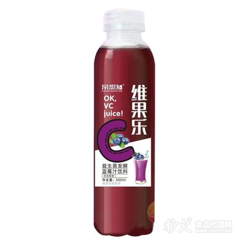 常想知维果乐益生菌发酵蓝莓汁500ml