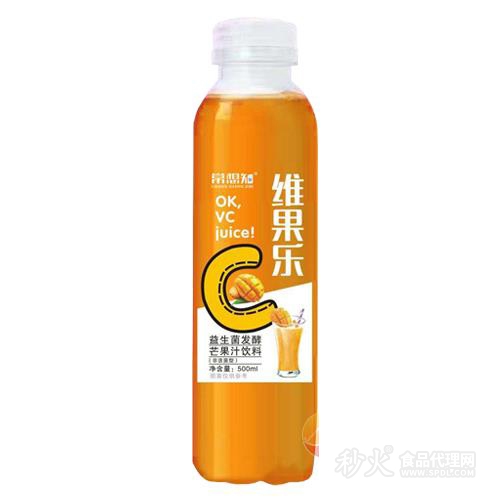 常想知维果乐益生菌发酵芒果汁500ml