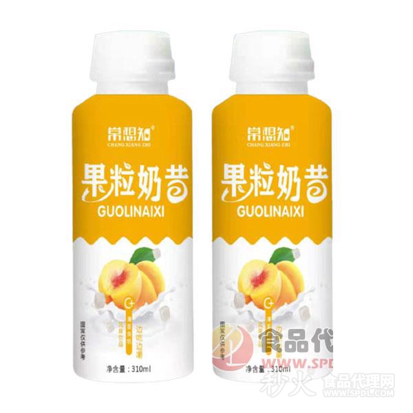 常想知果粒奶昔黄桃味310ml