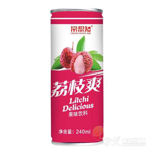 常想知荔枝爽果味饮料240ml