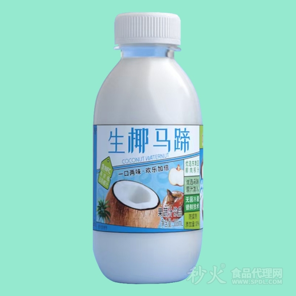 皮小果生椰马蹄果蔬汁饮品388ml