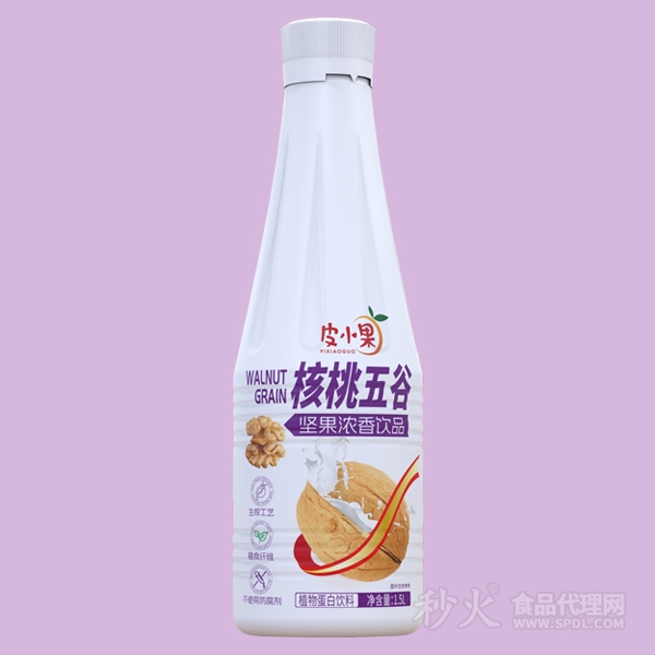 皮小果核桃五谷植物蛋白饮料1.5L