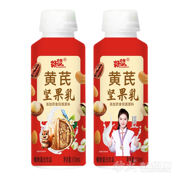 好梦黄芪坚果乳饮品310ml