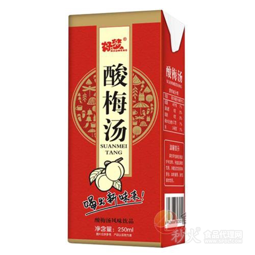 好梦酸梅汤250ml