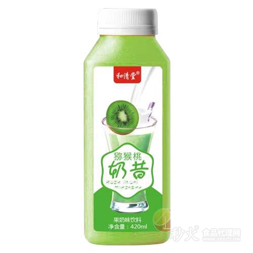 和清堂猕猴桃奶昔420ml