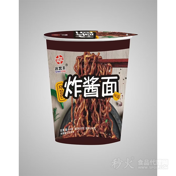 食客丰炸酱面拌面64g