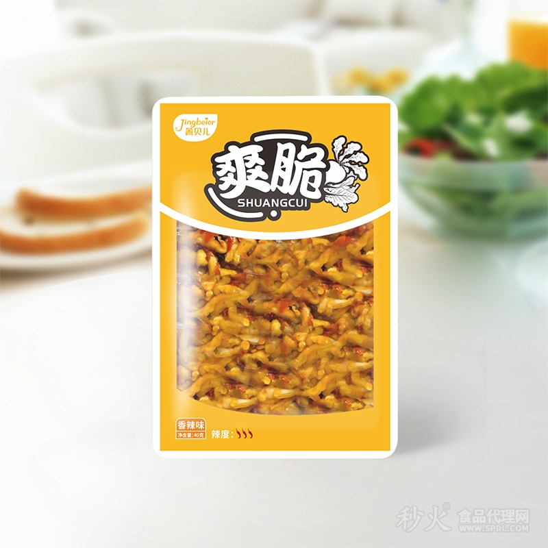 菁贝儿爽脆香辣味40g