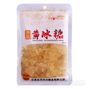 中奥黄冰糖袋装250g