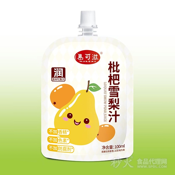 慕可滋枇杷雪梨汁100ml